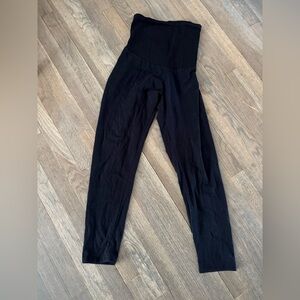 Motherhood‎ Maternity High-Waisted Black Women's leggings size Large